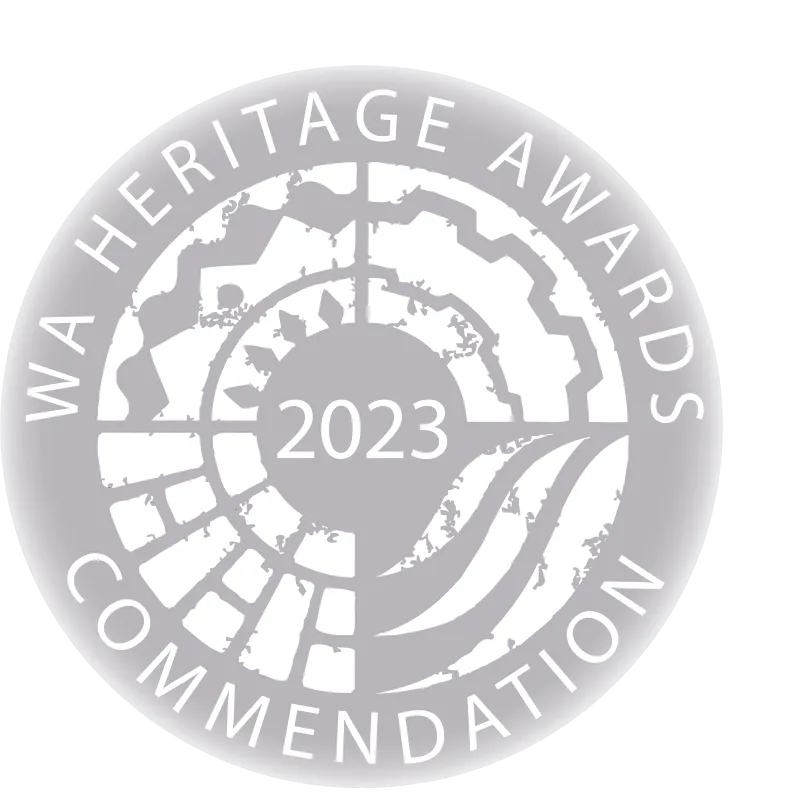 Heritage Awards logo.
