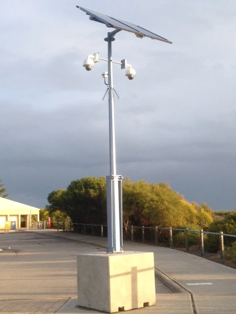 Mobile CCTV unit