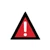 Emergency Warning symbol - red triangle with black exclamation mark in centre
